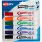 Avery Marks A Lot Desk-Style Dry Erase Markers, Chisel Tip, Assorted Colors, 6 Markers (24432)